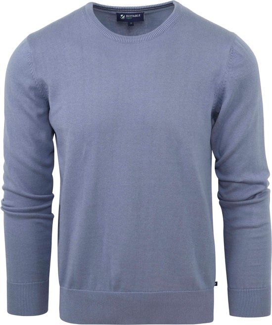 Adapté - Respect Oinix Pullover O-Neck Blauw - Homme - Taille XXL - Slim-fit