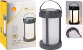Lampe de camping Solar Shell - LED rechargeable - 100 lumens - Étanche IP64 - Lampe de camping portable - Lampe de tente - Lampe à batterie - Lampe à intensité variable en continu