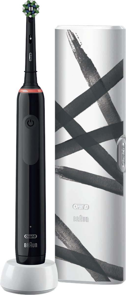 Afbeelding 2 van Oral-B Pro 3 3500 serie - Elektrische tandenborstel - Zwart