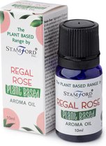 Plantaardige Aroma Geurolie - Vorstelijke Roos - 10ml - Geurolie Voor Aromadiffuser - Huisparfum