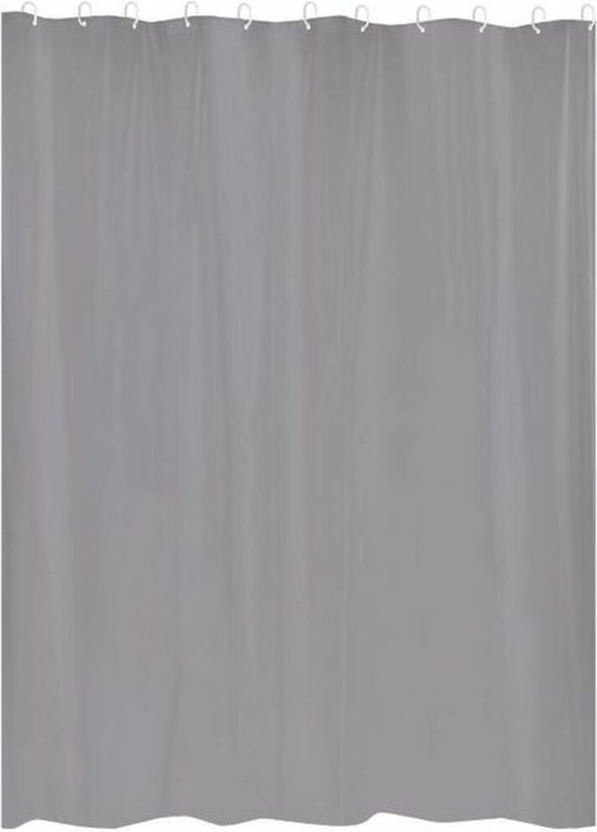 Douchegordijn Gelco Grijs (180 x 200 cm)