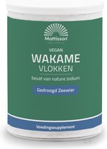 Mattisson - Wakame Vlokken - Gedroogd Zeewier - Bescherming tegen Oxidatieve Schade & Rijk aan Jodium - 50 Gram
