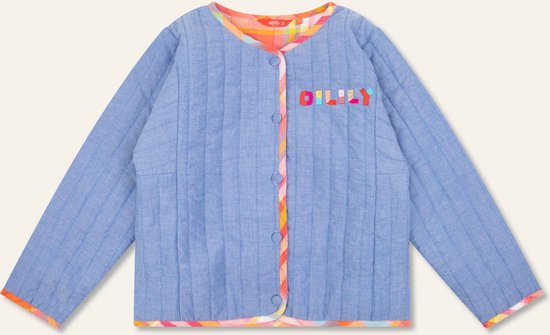 Chakra coat 54 Chambray and Ikat check pink Blue: 122/7yr