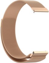 By Qubix Garmin Vivomove 3 - HR - Luxe - Sport - Style - Trend - Bracelet milanais - Or Champagne