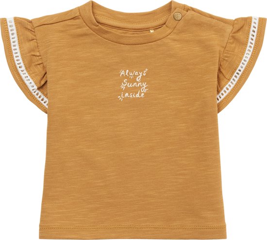 Noppies Babykleding Meisjes Tshirt North Oaks Apple Cinnamon - 80