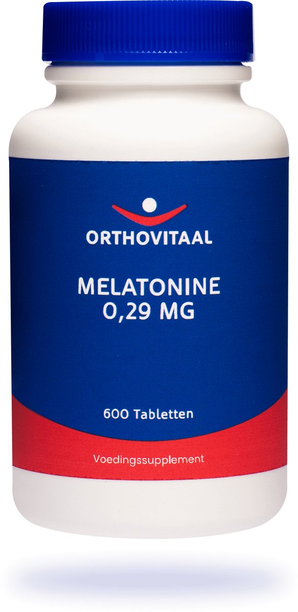 Bol.com Orthovitaal - Melatonine 0,29 mg - 600 tabletten - Melatonine Regular Supplementen - vegan - voedingssupplement aanbieding