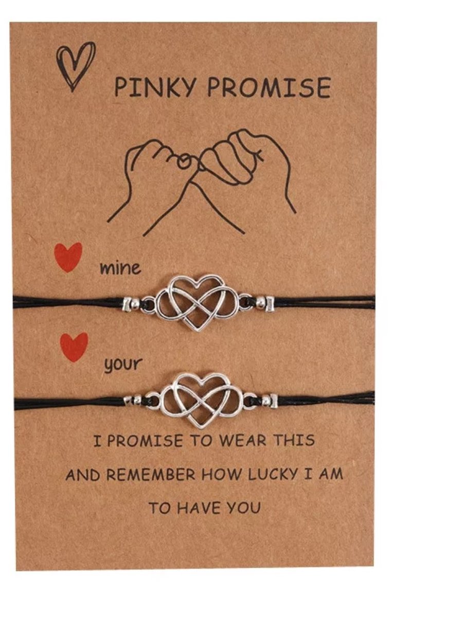 Pinky Promise Vriendschaps - Armbanden – Sieraden | EmmyRovi