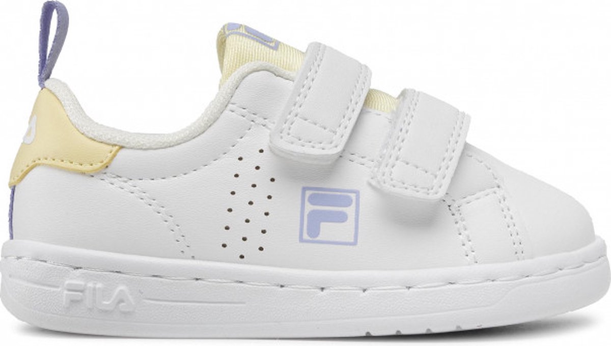 Fila Crosscourt 2 Nt Velcro Wit/Transparant Geel Kids