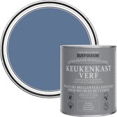 Rust-Oleum Blauw Keukenkastverf Hoogglans - Blauwe Rivier 750ml