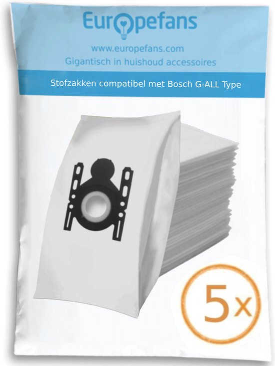 5x Stofzuiger zakken Bosch G-ALL / Siemens Anti allergie stofzak  stofzuigerzak,... | bol