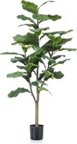 Kunstplant Ficus Lyrata 120 cm