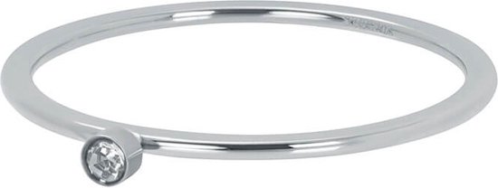 iXXXi-Fame-Zirconia 1 Stone Crystal-Zilver-Dames-Ring (sieraad)-16mm
