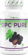 OPC Druivenpitextract - 300 capsules - 1000 mg extract met 700 mg OPC - hoogste OPC-gehalte volgens HPLC - in het laboratorium getest OPC van Europese druiven - veganistisch - hoge dosering - Vit4ever