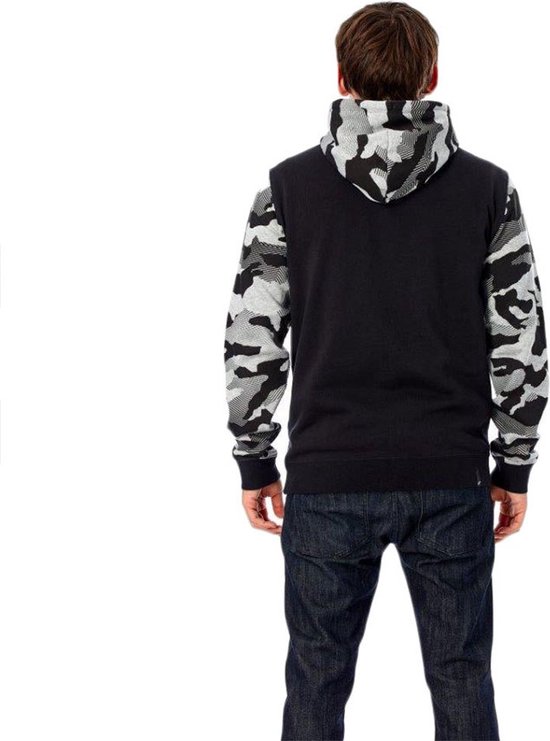 Desigual poncho met ritssluiting zwart