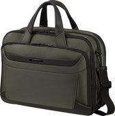Samsonite Laptop Shoulder Bag - Pro-Dlx 6 Bailhandle 15.6 pouces Extensible 16/23 l - Vert