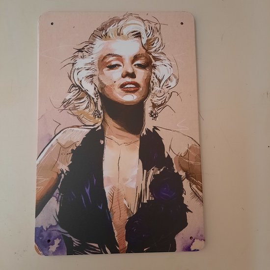 Tapisserie Murale Marilyn Monroe 82x40 Cm - Fabriquée En Belgique, Doublée