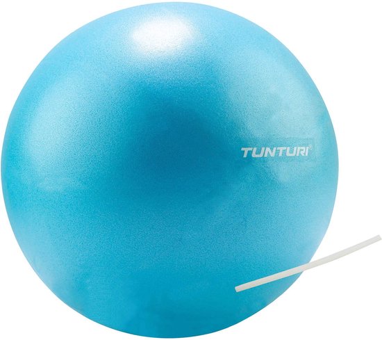 Razernij massa Bestrating Tunturi Fitnessbal - Yoga bal - Gymball - 25cm diameter - Blauw | bol.com