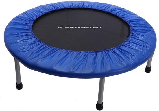 Alert Fitness Trampoline - Mini Trampoline 97 cm - Opvouwbaar & Inklapbaar - Voor Binnen en Buiten