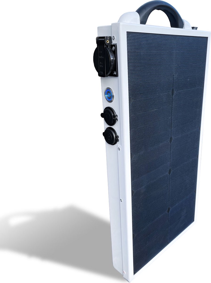 Mobisun Pro 250W powerbank met zonnepaneel