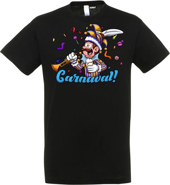 T-shirt Carnavalluh | Carnaval | Carnavalskleding Dames Heren | Zwart | maat XXL