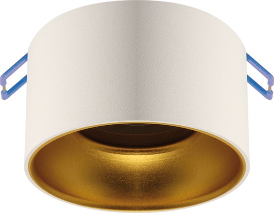 inbouwspot Armatuur - Rond - Wit/Goud kleur - 85mm