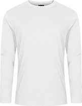 Wit t-shirt lange mouwen merk Promodoro maat XL