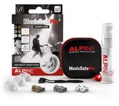 Alpine MusicSafe Pro - Premium gehoorbescherming voor muziek, concerten en festivals - 3 sets verwisselbare filters 16dB/19dB/22dB - Transparant - 1 paar