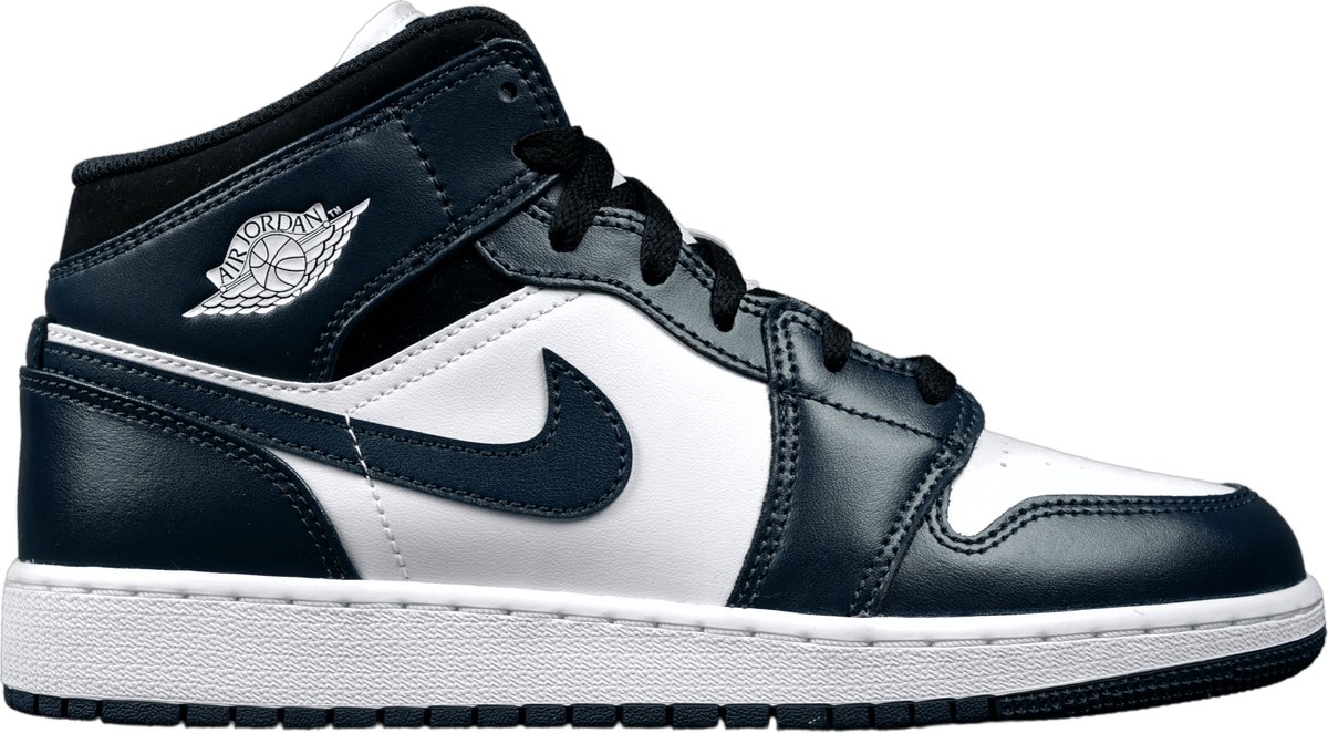 Air Jordan 1 Mid Armory Navy (GS) - 554725-411 - Maat 38.5 - Kleur als op  foto - Schoenen | bol