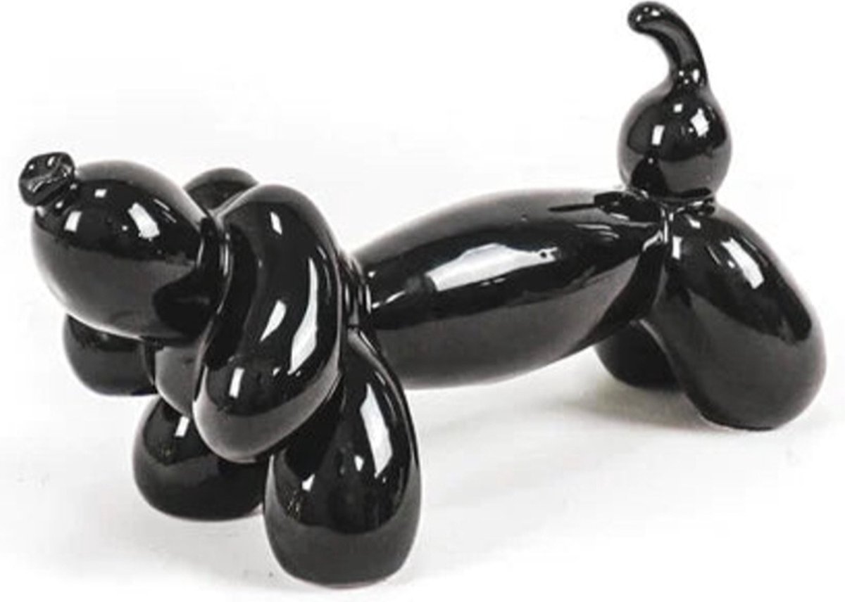 HV Balloon hond Teckel - 25,5x10x13 cm - Black
