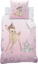 Disney Bambi Housse de couette Fleur - Seul - 140 x 200 cm - Katoen