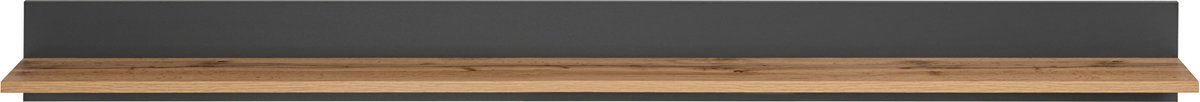 Wandplank - Reviva - 170 cm - Antraciet Mat