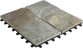 Karat Vlondertegel - Terrastegel - Tuintegel - Natuurlijke steen - 30 x 30 cm