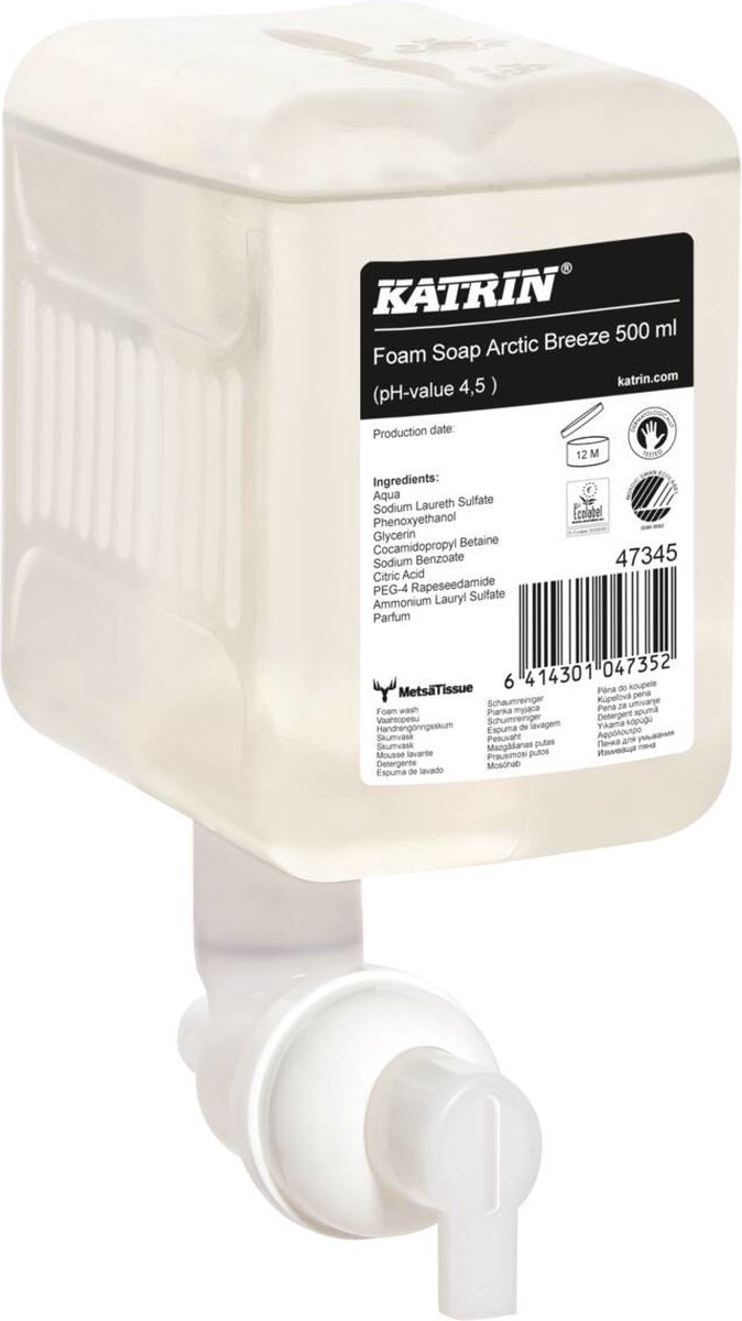 Goedkoopste Katrin 47345 zeep 500 ml Schuimzeep 1 stuk(s