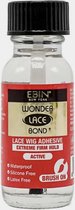Ebin New York - 15ml wonder Lace glue bond - lace wig adhesive -extreme firm hold - active - pruik lijm - pruiken lijm