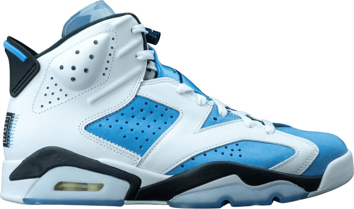 Nike Air Jordan 6 Retro UNC Sneakers Unisex 410 Blauw