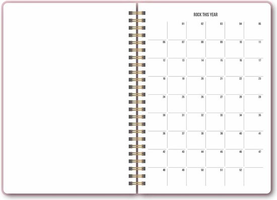 Studio Stationery Planner - My Pink Planner Sparkle - Ongedateerde Agenda - Organizer - Studio Stationery
