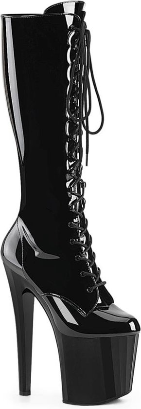 Pleaser - ENCHANT-2023 Bottes femmes à plateforme - US 6 - 36 Chaussures - Zwart