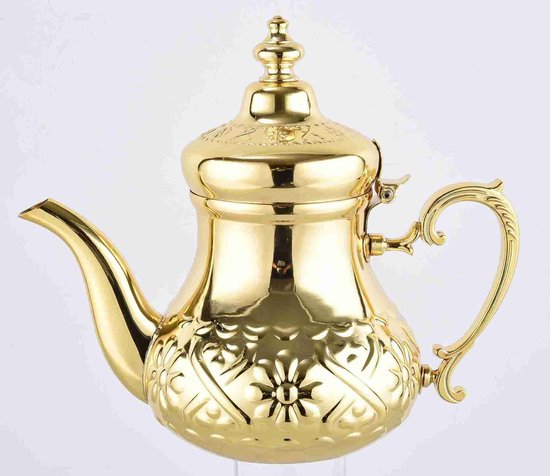 MONOO Teapot Casablanca Inox - 1,6 litre - Théières turques et