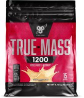 BSN True Mass 1200 - Mass Gainer - Weight Gainer - Vanilla - 15 doseringen (4800 gram)