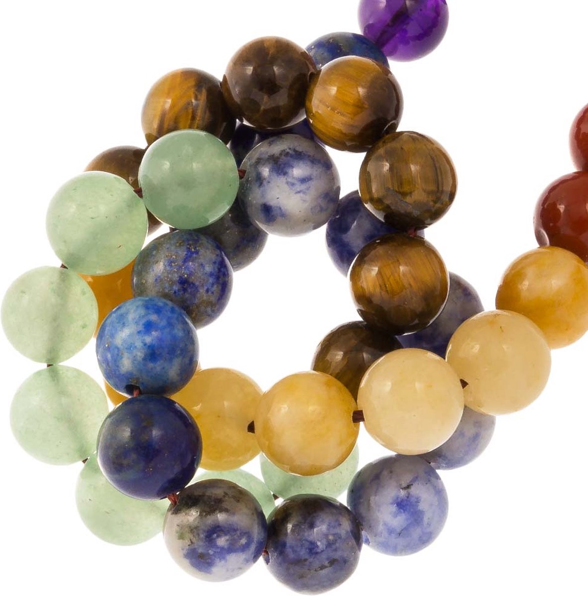 Kralenmix - Natuursteen (4 mm) Mixed Stones (90 Stuks)