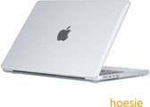 hoesie Hardshell Case geschikt voor Apple MacBook Pro 14 inch 203 / 2021 - 14 inch - M2 / M1 Chip - MacBook Pro Cover - transparant