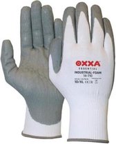 M-Safe Industrial Foam 14-710 handschoen 10/XL M-Safe - Wit/grijs - Nitril/nylon - Gebreid manchet - EN 388:2016