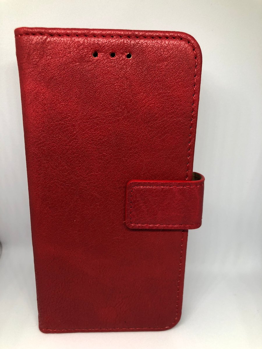 iPhone 11 Wallet Book Case PU Leather (Rood)