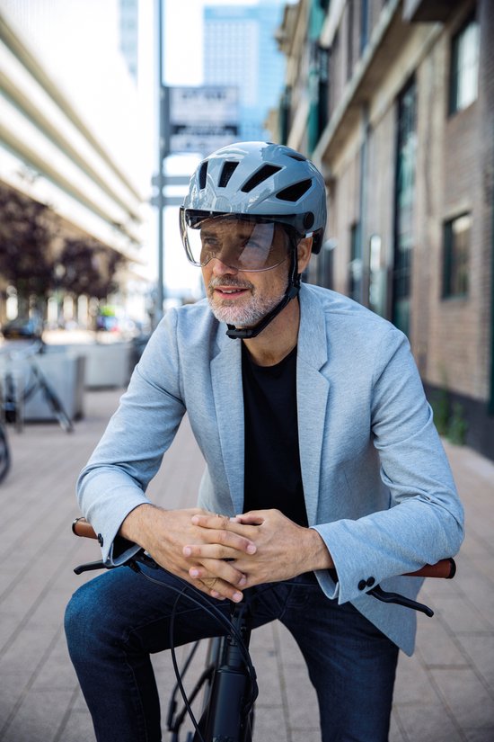 Fietshelm ABUS PEDELEC 2.0 ACE titan M - 52-57 cm - grijs - Geschikt voor gebruik op speed pedelecs - elektrische fietsen - snorfietsen - NTA-8776 410 g — afbeelding 5