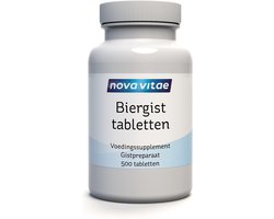 Nova Vitae - Biergist tabletten - 500 tabletten
