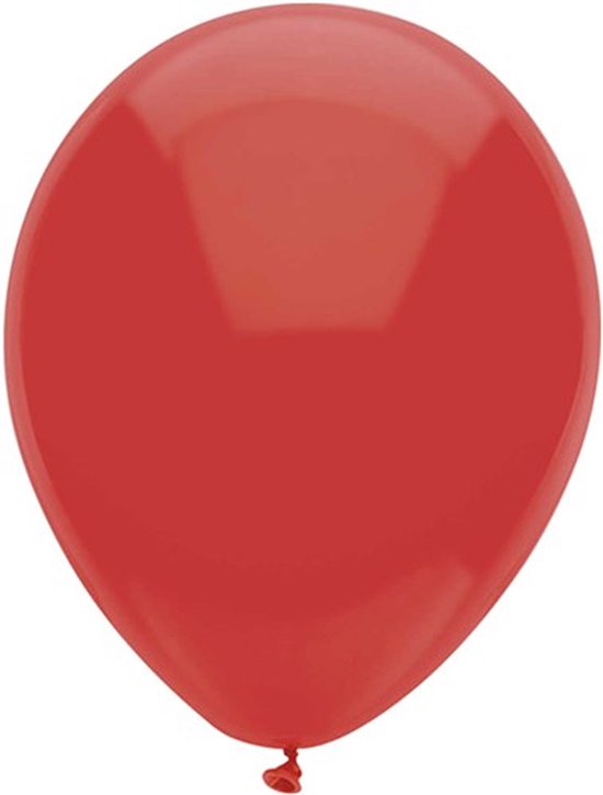 Haza - Ballonnen - rood - verjaardag/thema feest - 100x stuks - 29 cm