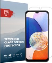 Rosso 9H Tempered Glass Screen Protector Geschikt voor Samsung Galaxy A14 (4G/5G) | Glasplaatje | Beschermlaag | Beschermglas | 9H Hardheid