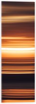 WallClassics - Acrylglas - Wazige Zonsondergang - 20x60 cm Foto op Acrylglas (Wanddecoratie op Acrylaat)
