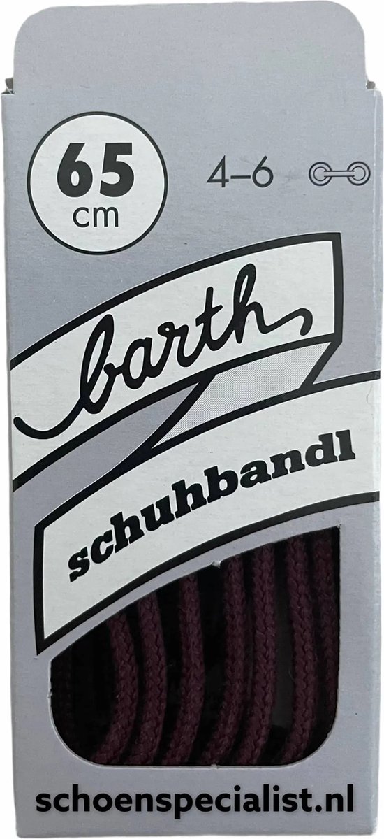 Veter dun rond bordeaux 65 cm (Barth)