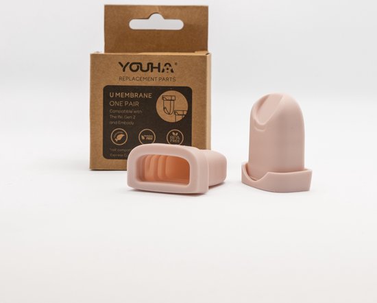Youha® GEN2 Membraan - 2 stuks - Borstkolf onderdeel - Membrane - BPA vrij - Orginele Youha membraan - draadloze borstkolf accessoires - GEN2 onderdeel van Youha — afbeelding 2